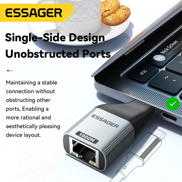 High-Speed Type-C Network Adapter